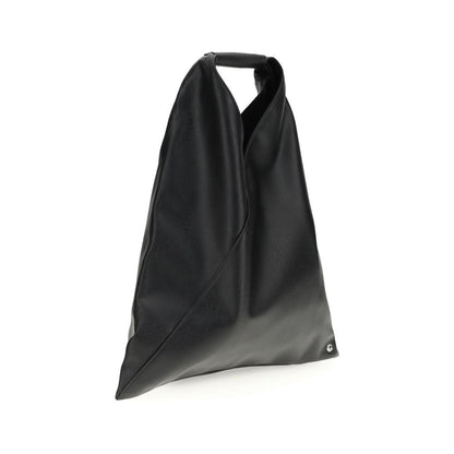 MM6 Schwarze Handtasche aus Polyethylen