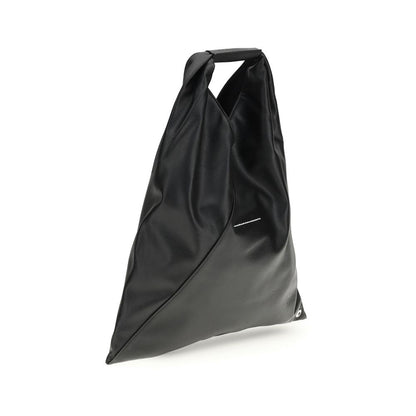 MM6 Schwarze Handtasche aus Polyethylen