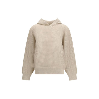 Brunello Cucinelli Beige Kaschmir-Sweatshirt