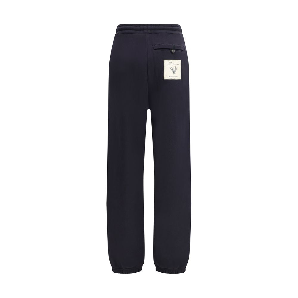 Jacquemus Blaue Baumwoll-Jogginghose (Trainingshose)