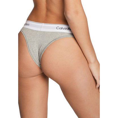Calvin Klein Underwear Graue Baumwoll-Panty