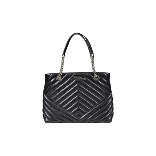 Armani Exchange Schwarze Handtasche aus Polyester