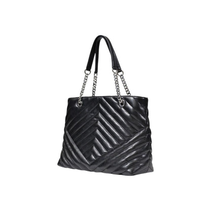 Armani Exchange Schwarze Handtasche aus Polyester