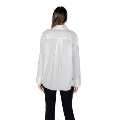 Armani Exchange Weiße Baumwollbluse