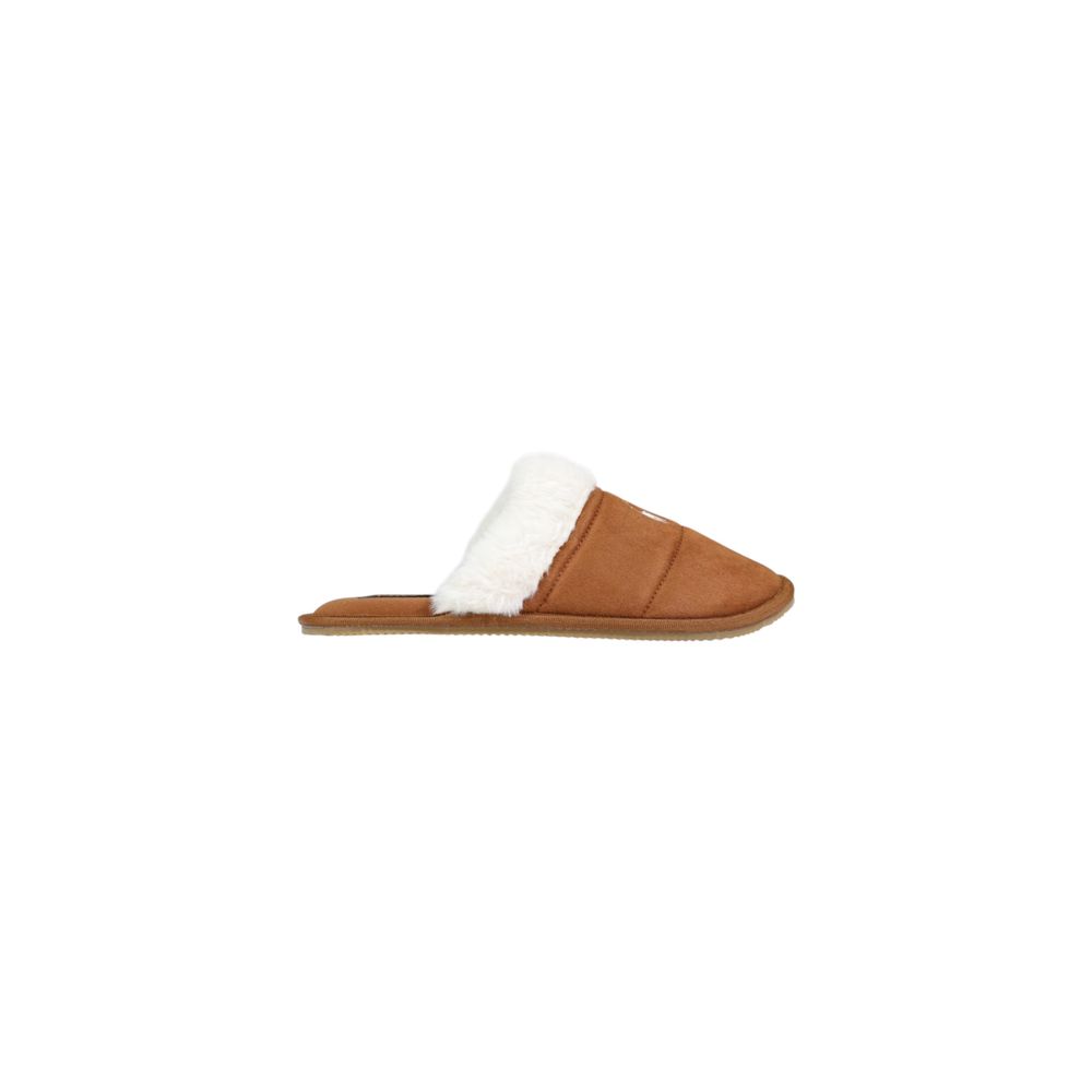 Ralph Lauren Braune Textil-Slipper