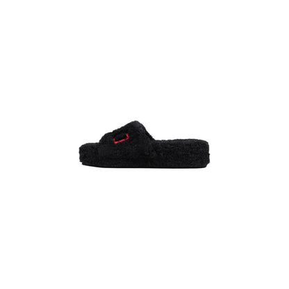 Ralph Lauren Schwarze Textil-Slipper