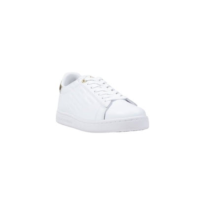 EA7 Emporio Armani Weiße Low-Top-Sneaker aus Leder – Produktansicht 2 | Arca Lucia