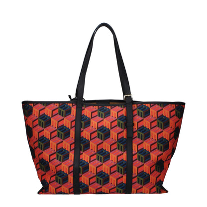 MCM Mehrfarbige Stoffhandtasche