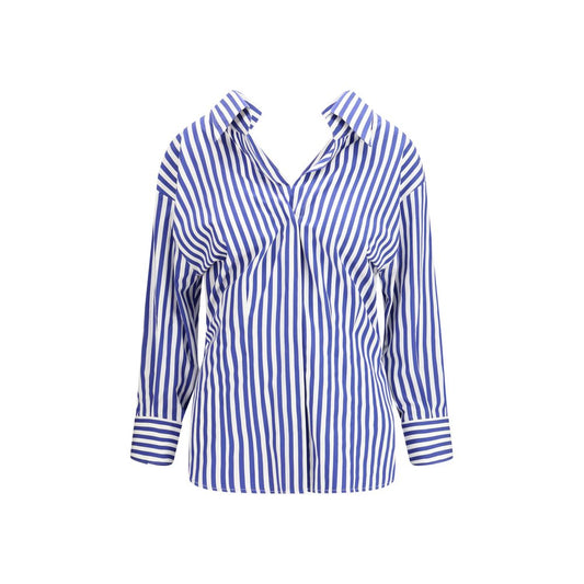 Givenchy Blaues Baumwollhemd mit Muster