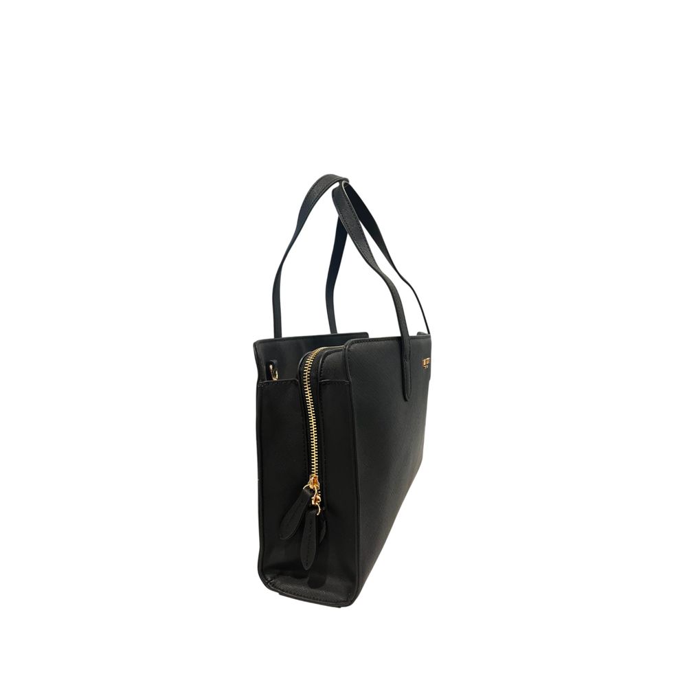 Twinset Schwarze Schultertasche aus PU für Damen