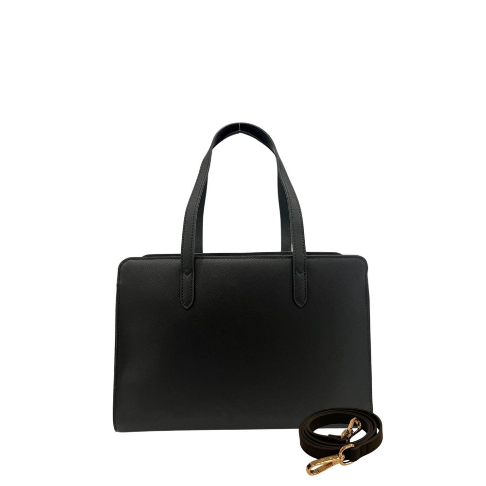 Twinset Schwarze Schultertasche aus PU für Damen