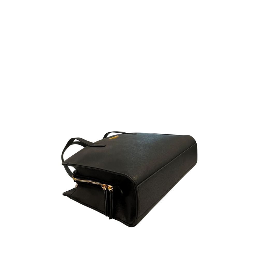 Twinset Schwarze Schultertasche aus PU für Damen