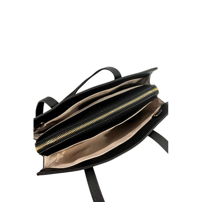 Twinset Schwarze Schultertasche aus PU für Damen