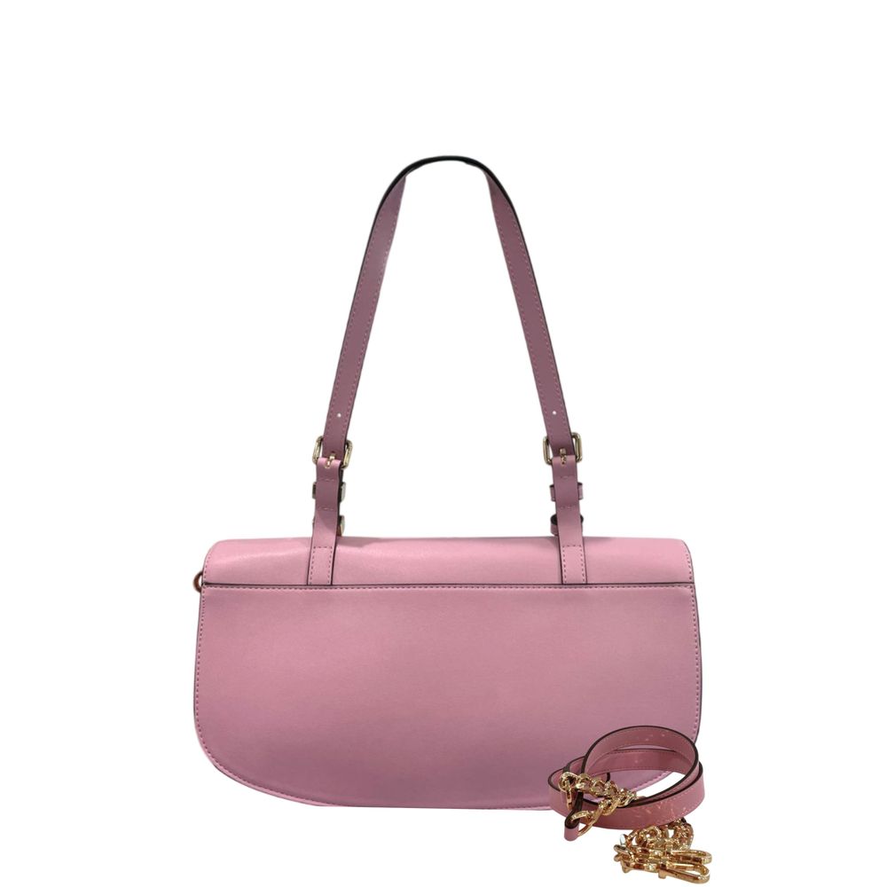 Twinset Pink PU Damen Umhängetasche