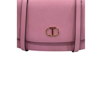 Twinset Pink PU Damen Umhängetasche