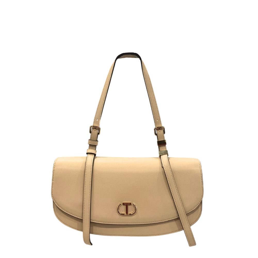 Twinset Gelbe PU Damen Umhängetasche