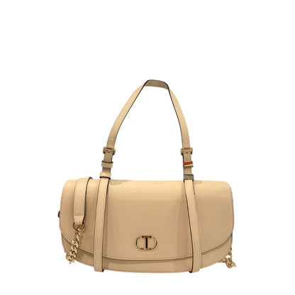 Twinset Gelbe PU Damen Umhängetasche