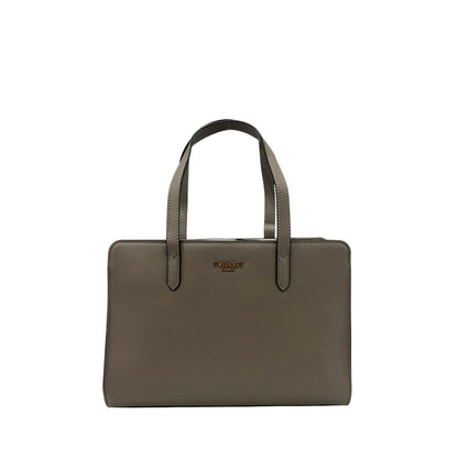Twinset Graue Damen-Umhängetasche aus PU