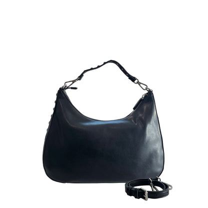 Twinset Schwarze Schultertasche aus PU für Damen