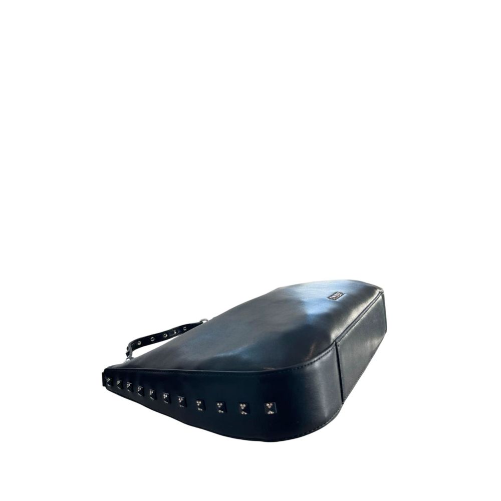 Twinset Schwarze Schultertasche aus PU für Damen