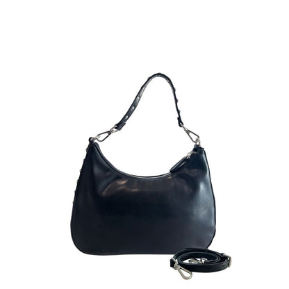 Twinset Schwarze Schultertasche aus Polyurethan für Damen