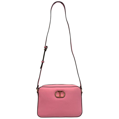 Twinset Pinke Damen-Umhängetasche aus PU