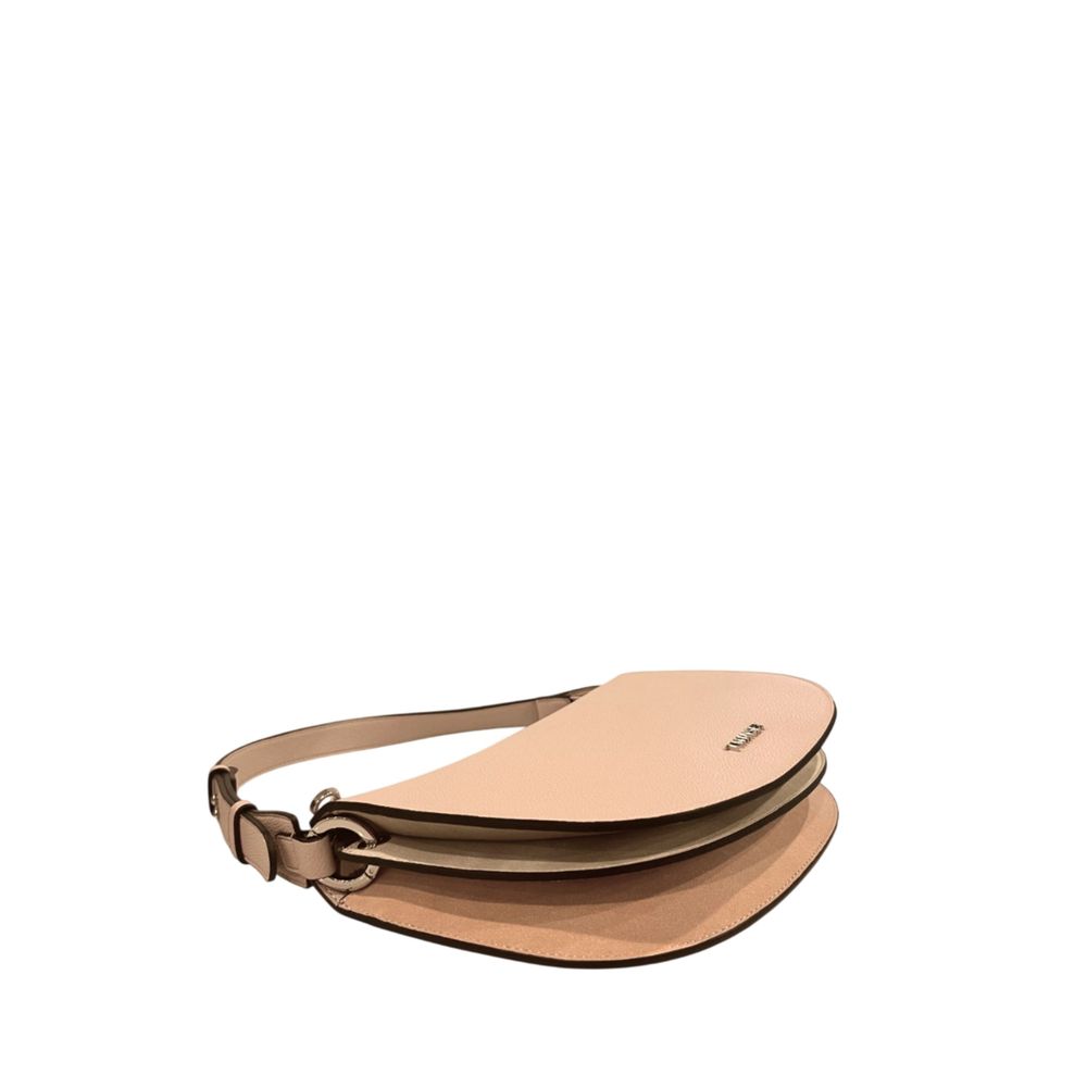 Twinset Pink PU Damen Umhängetasche