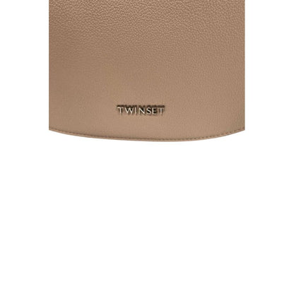 Twinset Pink PU Damen Umhängetasche
