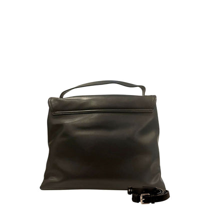 Twinset Schwarze Damen-Handtasche aus PU