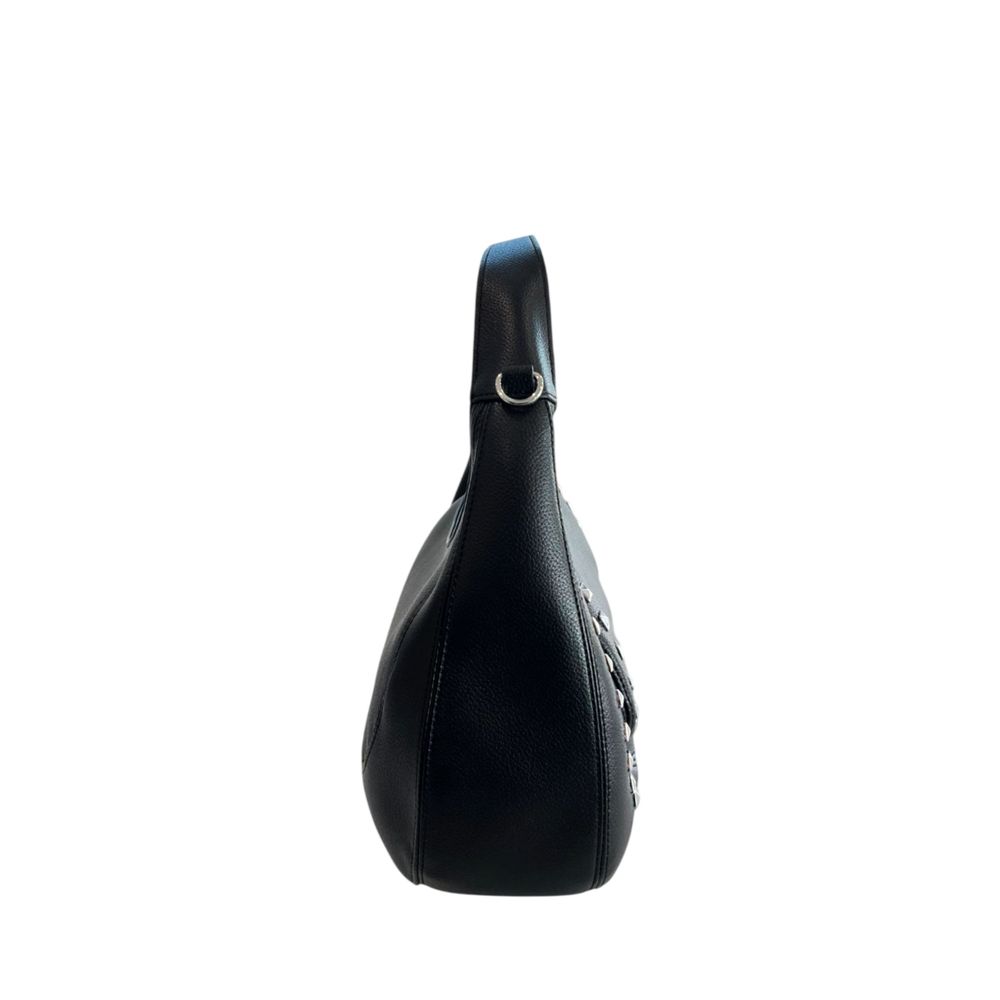 Twinset Schwarze Schultertasche aus PU für Damen