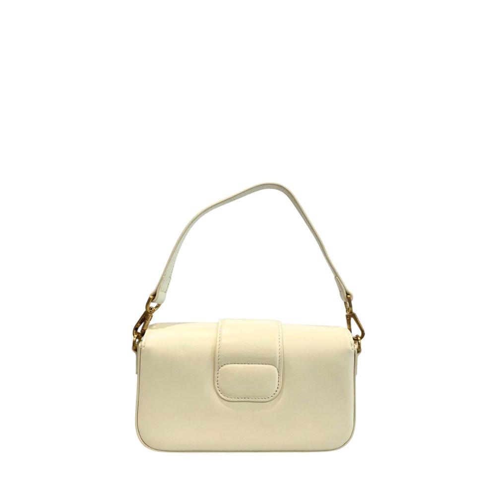 Twinset Weiße Clutch aus Polyethylen