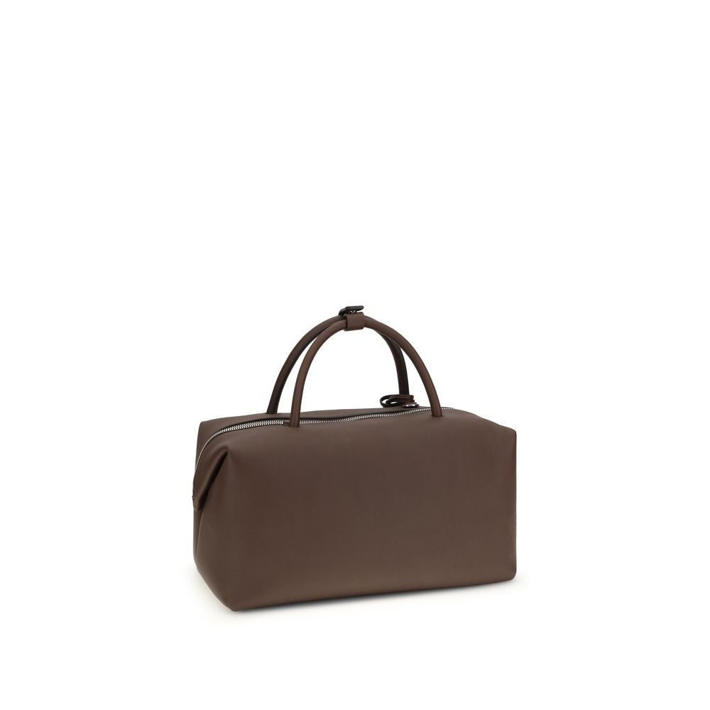 Max Mara Braune Kalbsleder Bos Taurus Handtasche