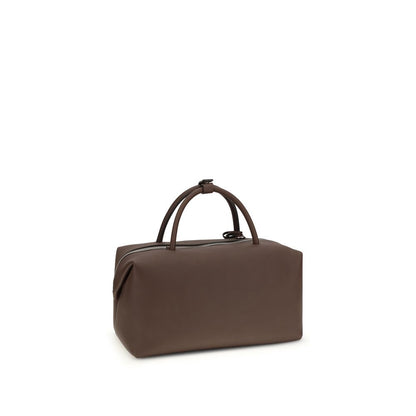 Max Mara Braune Kalbsleder Bos Taurus Handtasche