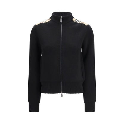 Burberry Schwarzer Wollcardigan
