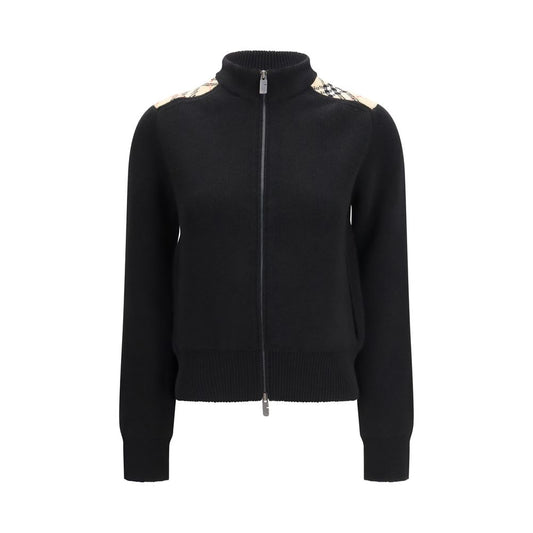Burberry Schwarzer Wollcardigan