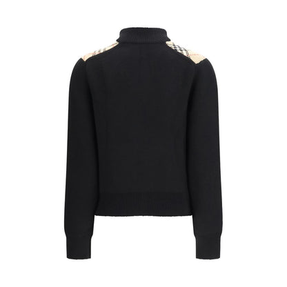 Burberry Schwarzer Wollcardigan