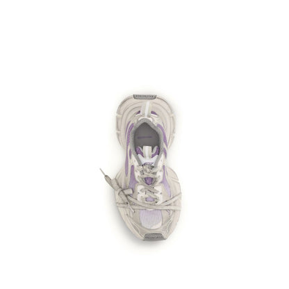 Balenciaga Mehrfarbige Stoff-Sneaker mit klobiger Sohle