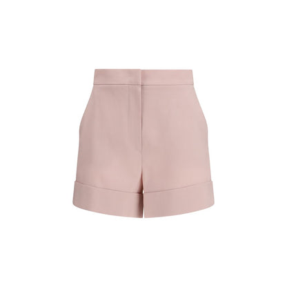 Max Mara Mehrfarbige Fleece-Woll-Bermudashorts