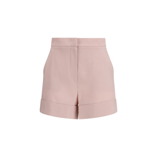 Max Mara Mehrfarbige Fleece-Woll-Bermudashorts