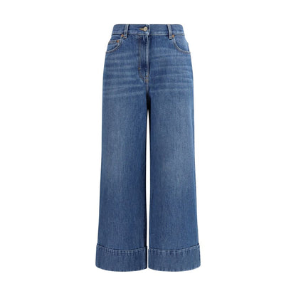 Valentino Garavani Blaue Baumwolljeans Denim