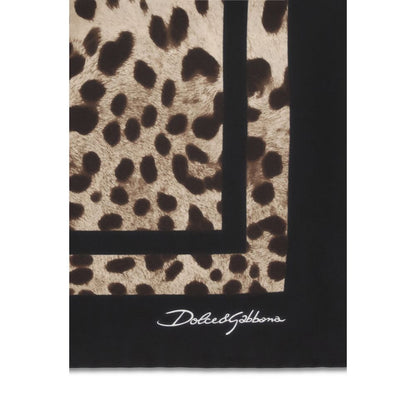 Dolce & Gabbana Mehrfarbiger Seidenschal