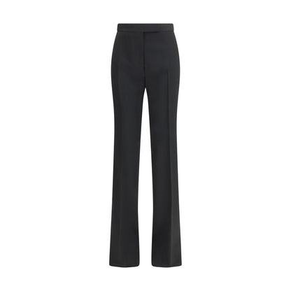 Tom Ford Schwarze Wollhose aus Fleece