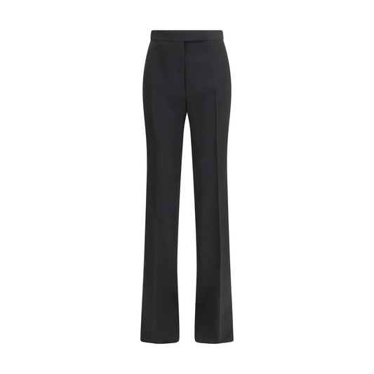 Tom Ford Schwarze Wollhose aus Fleece
