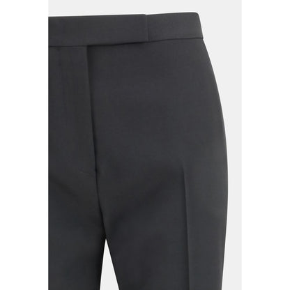 Tom Ford Schwarze Wollhose aus Fleece