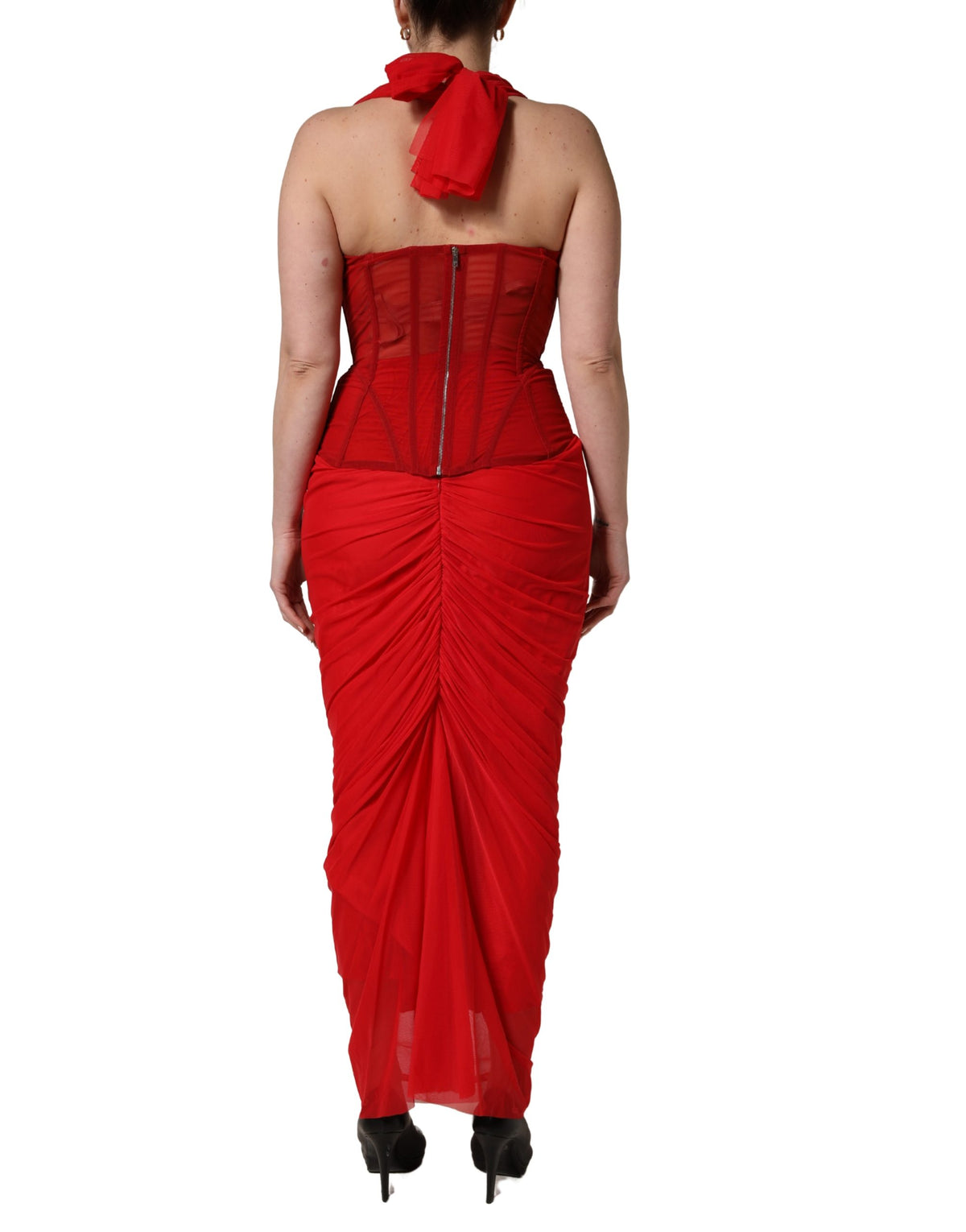 Dolce & Gabbana Rotes Etuikleid