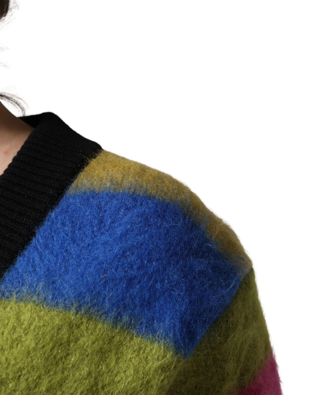 Dolce & Gabbana Multicolor Cashmere Sweater