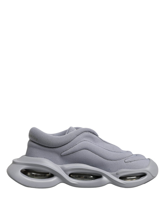 Dolce & Gabbana Graue Wave Slip-On Sneaker