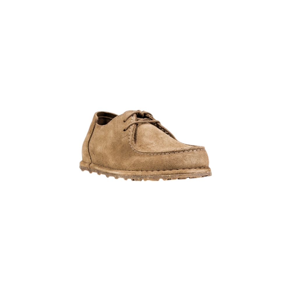 Birkenstock Graue Wildleder-Schnürstiefel
