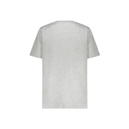 Balmain Graues Baumwoll-T-Shirt