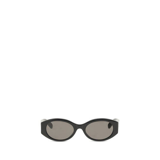 Balenciaga Schwarze Sonnenbrille aus Acetat